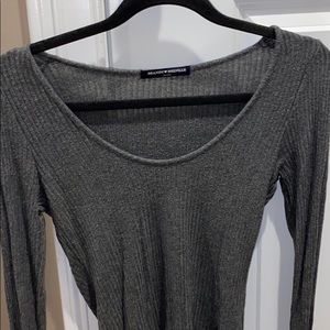 Brandy Melville Grey Long Sleeve